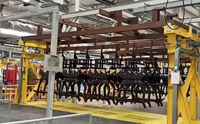 Línea de pretratamiento y electrorecubrimiento para chasis de automóviles Jinggong