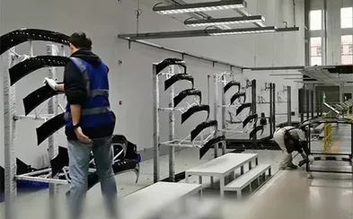 Línea de recubrimiento por pulverización para piezas de plástico de automóvil de Chiyu