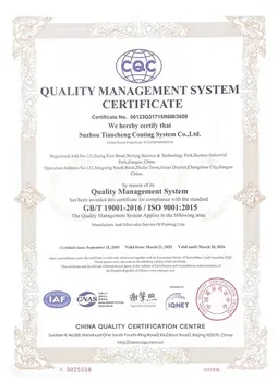 Certificación del Sistema de Gestión de Calidad ISO9001:2015