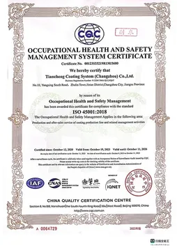 Certificación de la norma ISO45001:2018 de gestión de seguridad y salud en el trabajo